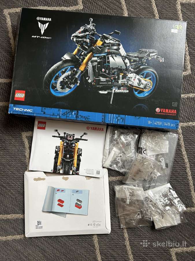 Lego Technic 42159 Yamaha Mt-10 - nuotraukos Nr. 2