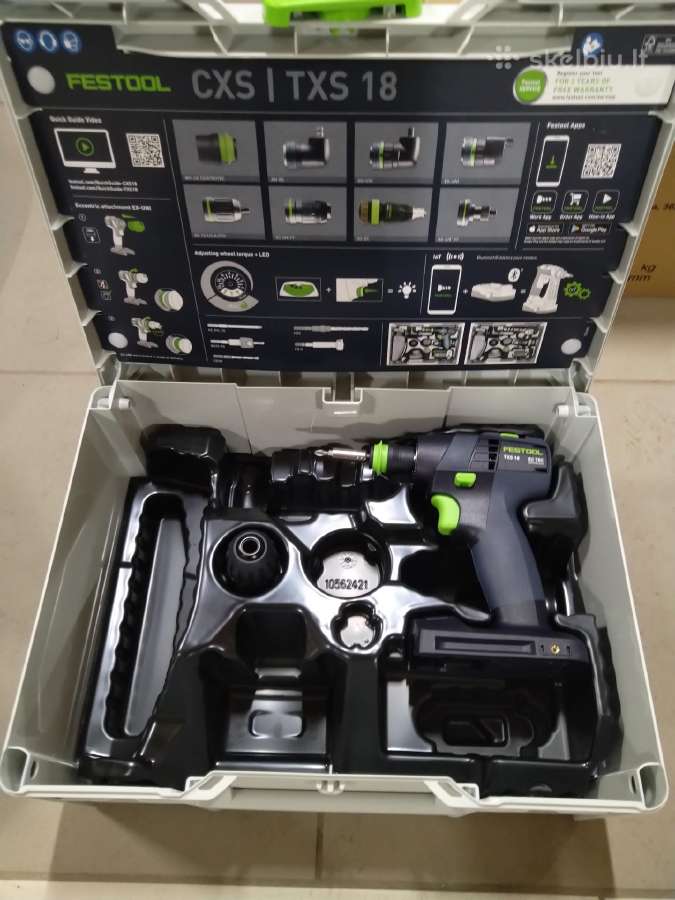 Festool Txs 18 - nuotraukos Nr. 2