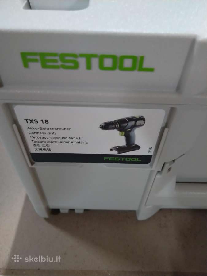 Festool Txs 18 - nuotraukos Nr. 3