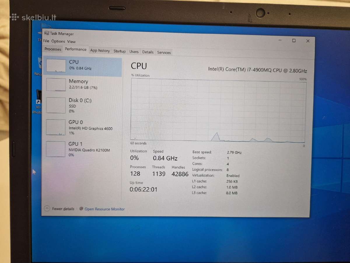Lenovo Thinkpad W540 - nuotraukos Nr. 4