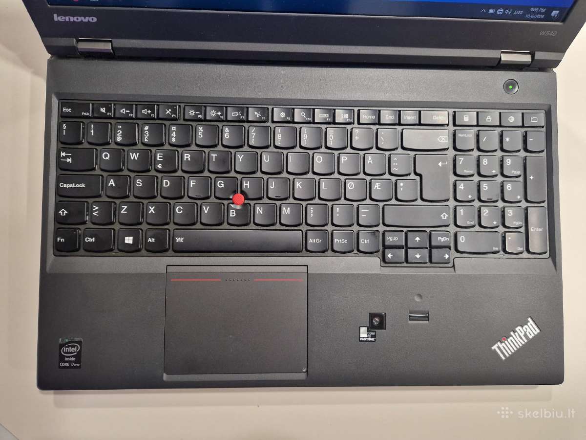 Lenovo Thinkpad W540 - nuotraukos Nr. 2