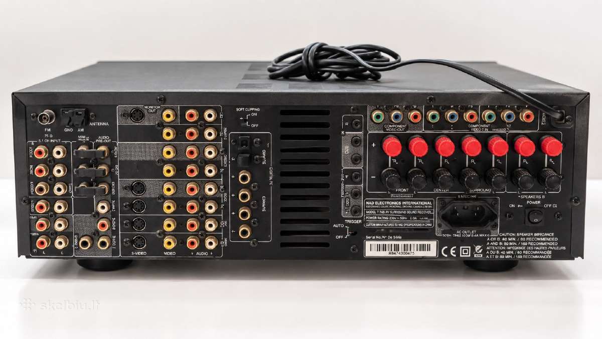 A/v imtuvas Nad T743 - nuotraukos Nr. 6