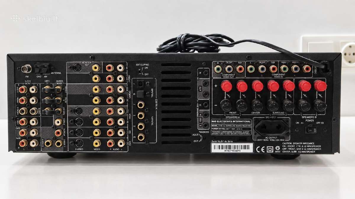 A/v imtuvas Nad T743 - nuotraukos Nr. 5