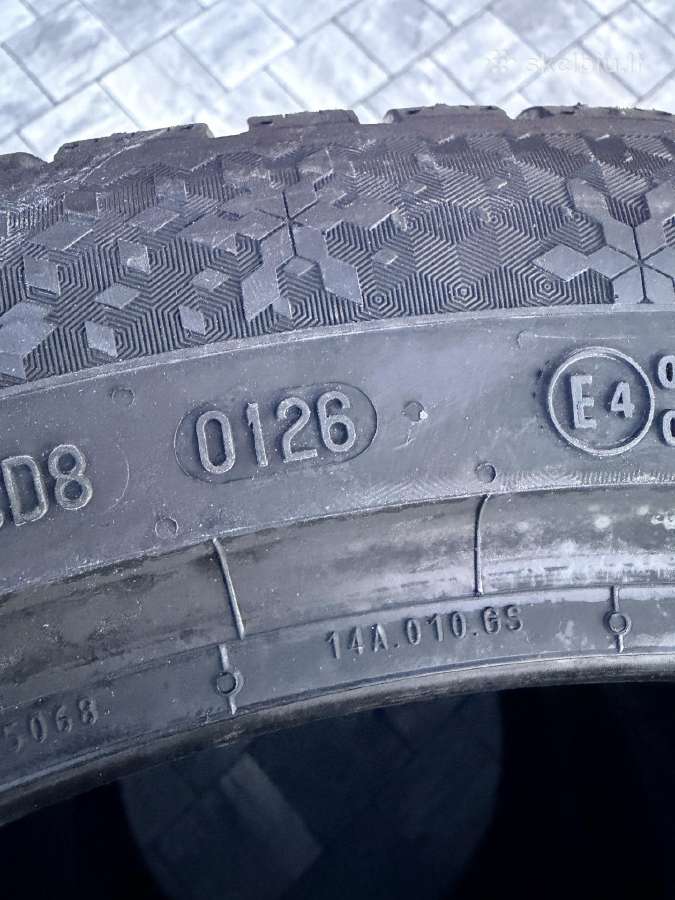 Continental Wintercontact Ts 870p 235/45 R20 - nuotraukos Nr. 4