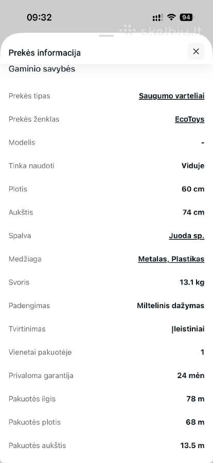Zidinio, krosnelės apsaugos grotelės - nuotraukos Nr. 12