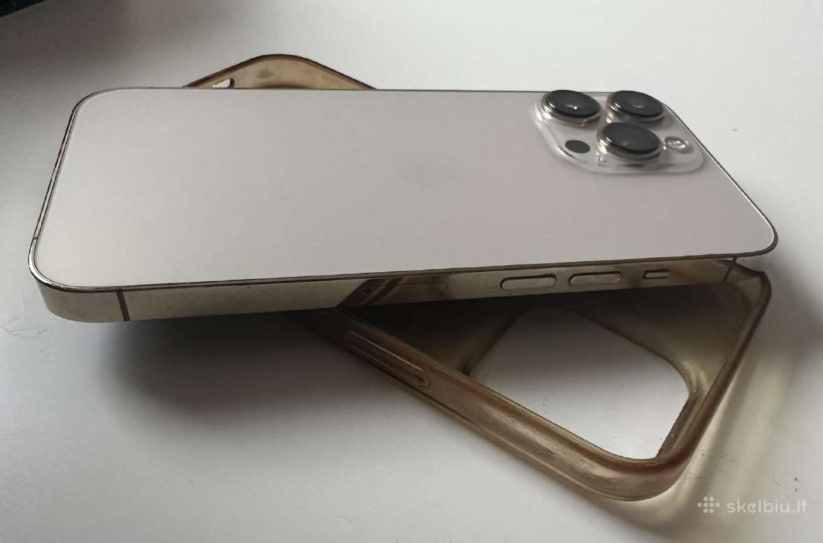 iPhone 13 Pro 256gb Gold - 100% Battery Health - nuotraukos Nr. 4