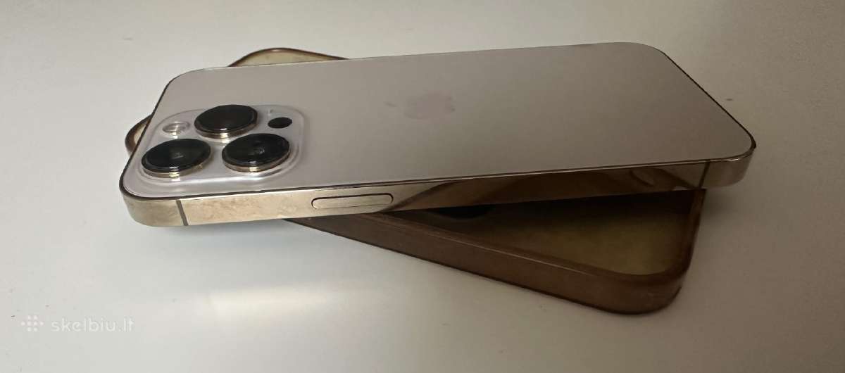 iPhone 13 Pro 256gb Gold - 100% Battery Health - nuotraukos Nr. 5