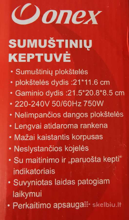 Sumuštinių keptuvė - nuotraukos Nr. 3