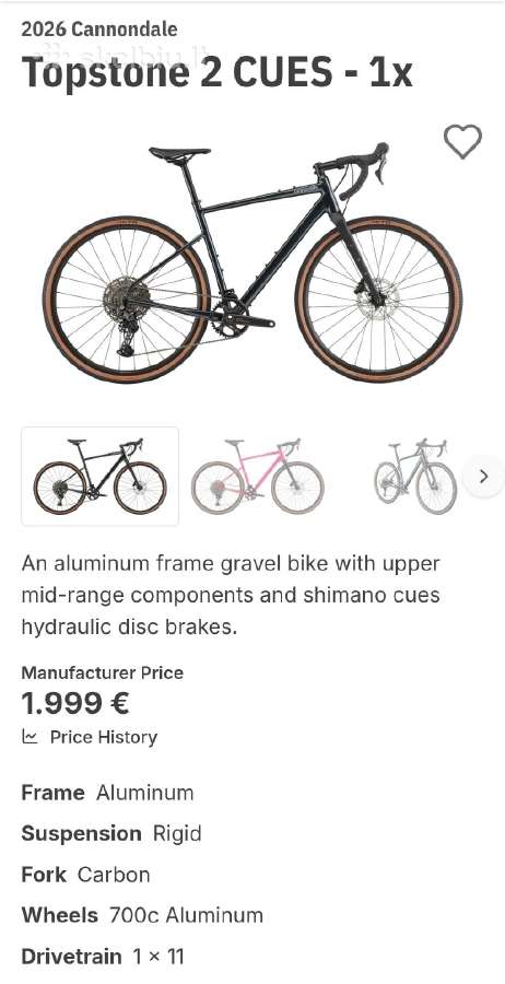 Cannondale Topstone 2 (2026m) - nuotraukos Nr. 21