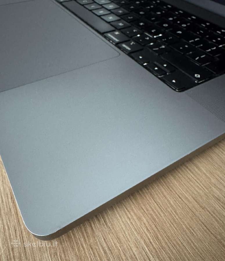MacBook Pro 16, M1 Pro 16gb 1tb - nuotraukos Nr. 5