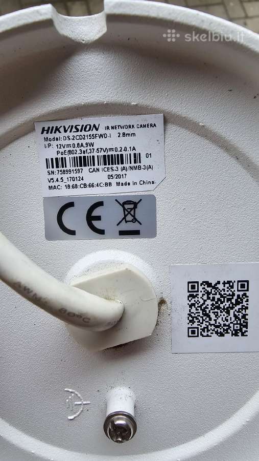 Hikvision kamera - nuotraukos Nr. 2
