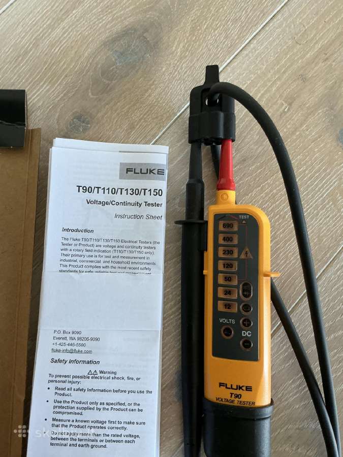 Multimetras Fluke T90 - nuotraukos Nr. 5