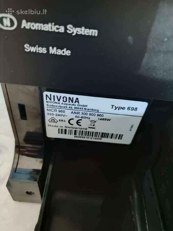 Nivona 960 - nuotraukos Nr. 6
