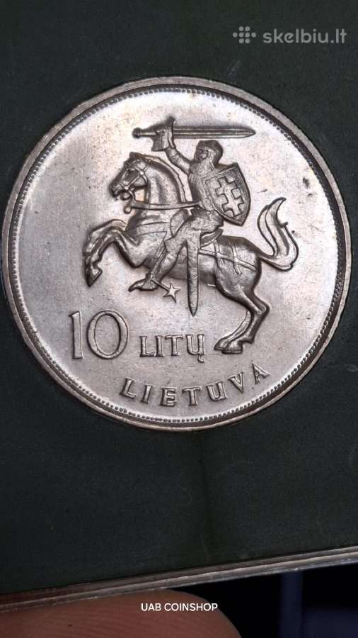 Jonas Paulius II 1993 10 litų - nuotraukos Nr. 2