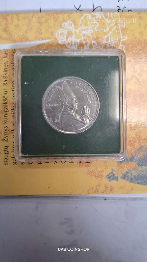 Jonas Paulius II 1993 10 litų - nuotraukos Nr. 4