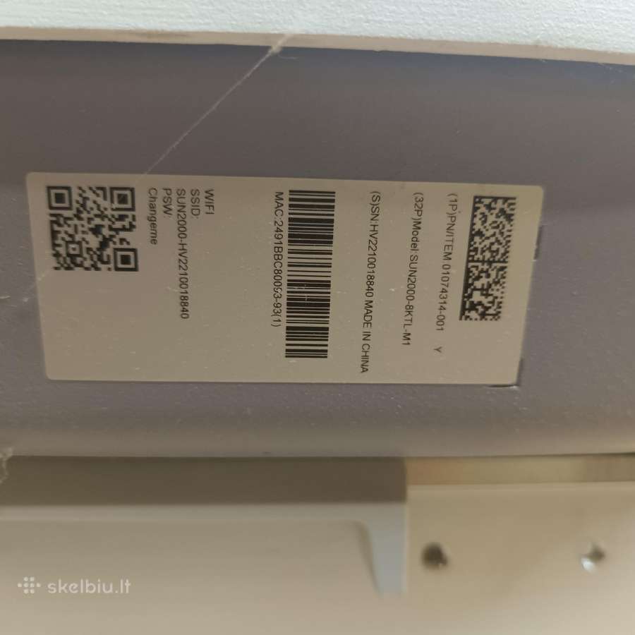 Inverteris Huawei 8kw trifazis - nuotraukos Nr. 2