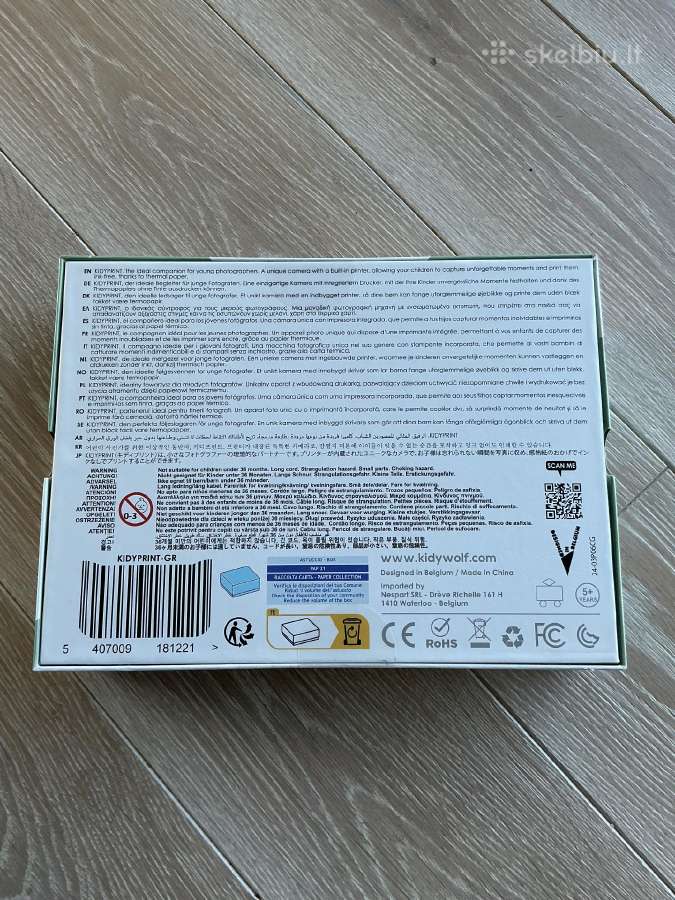 Fotoaparatas su integruotu terminiu spausdintuvu - nuotraukos Nr. 4