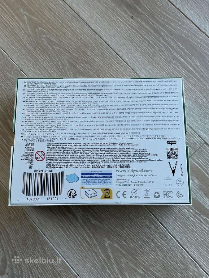 Fotoaparatas su integruotu terminiu spausdintuvu - nuotraukos Nr. 5