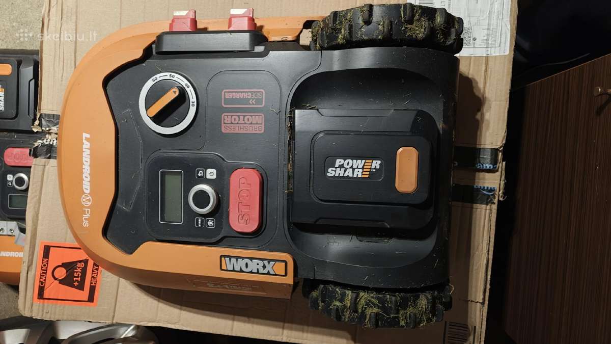Worx Landroid M500plus (neveikia)+ ratai + kabelis - nuotraukos Nr. 3