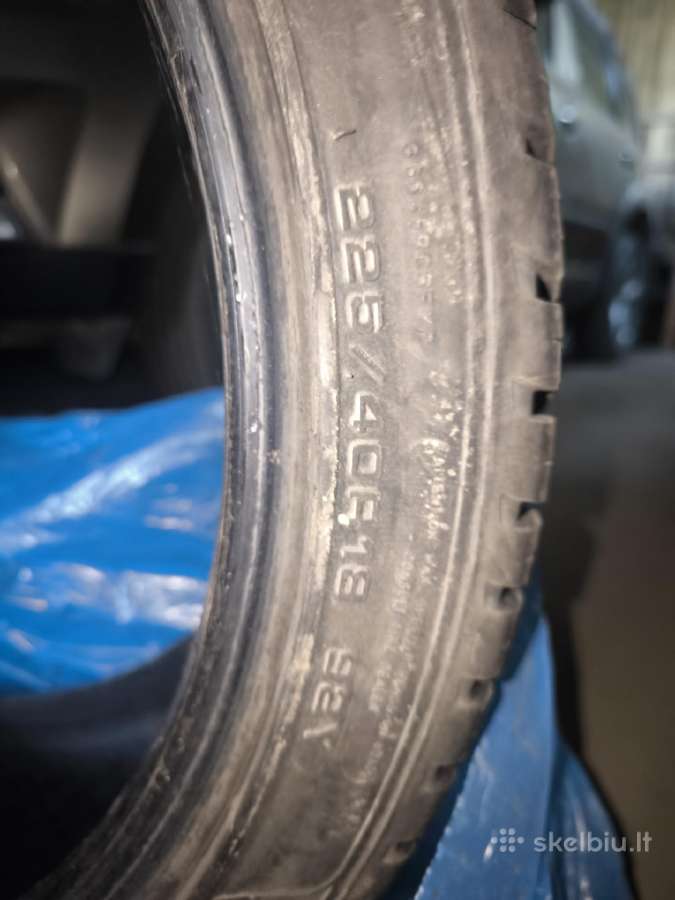 225/40 R18 naudotos Goodyear padangos - nuotraukos Nr. 3