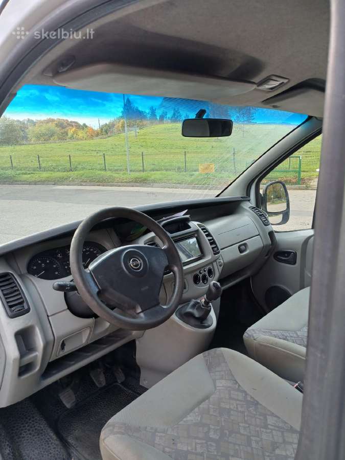 Opel vivaro - nuotraukos Nr. 6