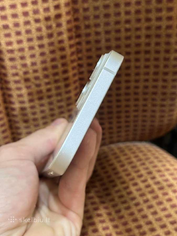 iPhone 14 128gb Starlight, 1 savininkas, su dėže - nuotraukos Nr. 4