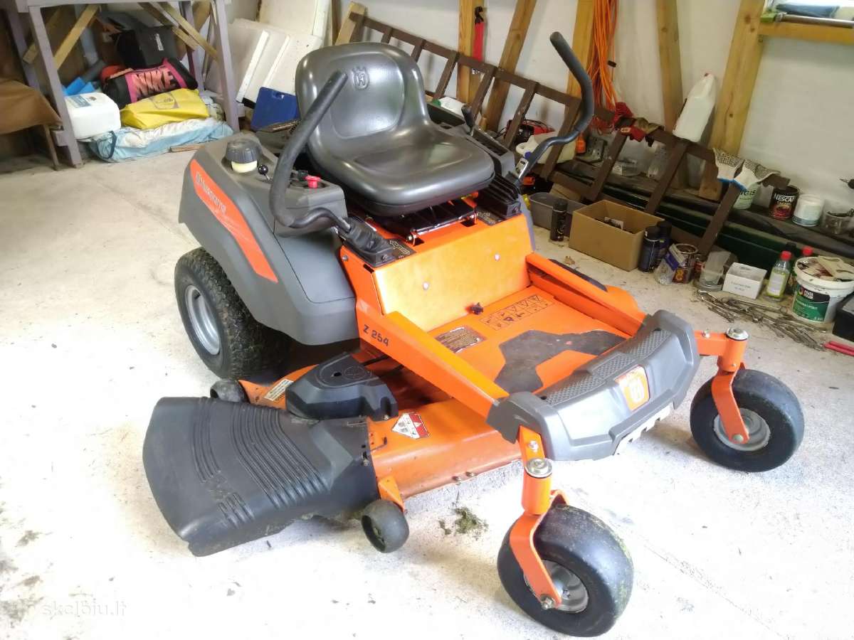 Dideliems plotams Husgvarna Z254 - nuotraukos Nr. 17