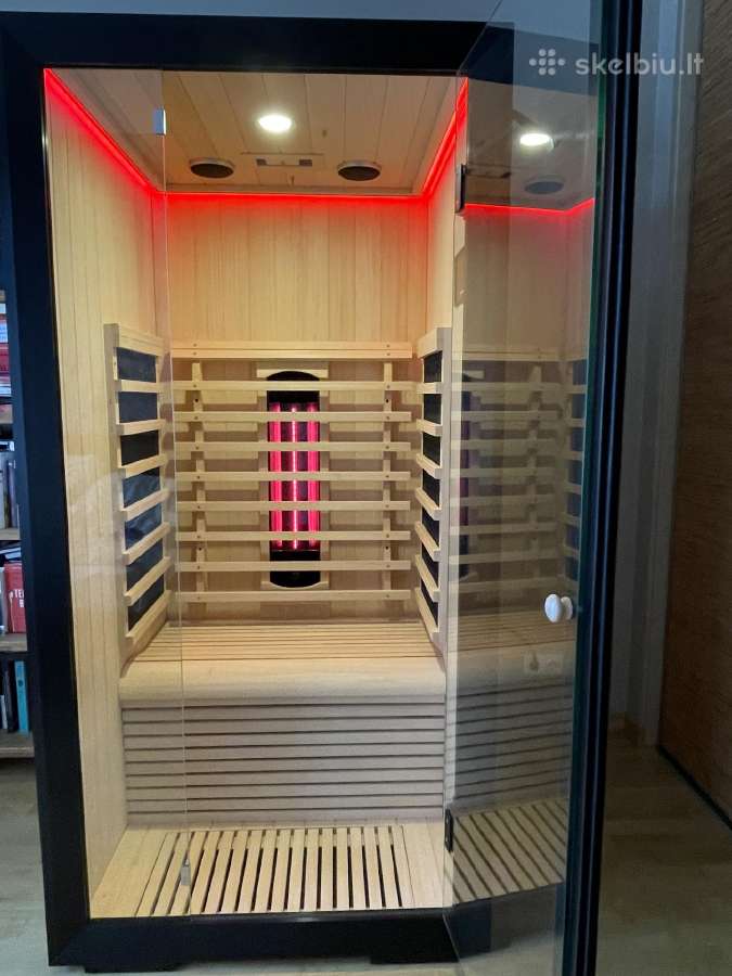 Infraraudonųjų sauna medinė - Harvia Onni Mini - nuotraukos Nr. 2