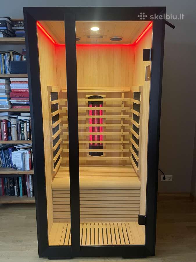 Infraraudonųjų sauna medinė - Harvia Onni Mini - nuotraukos Nr. 3