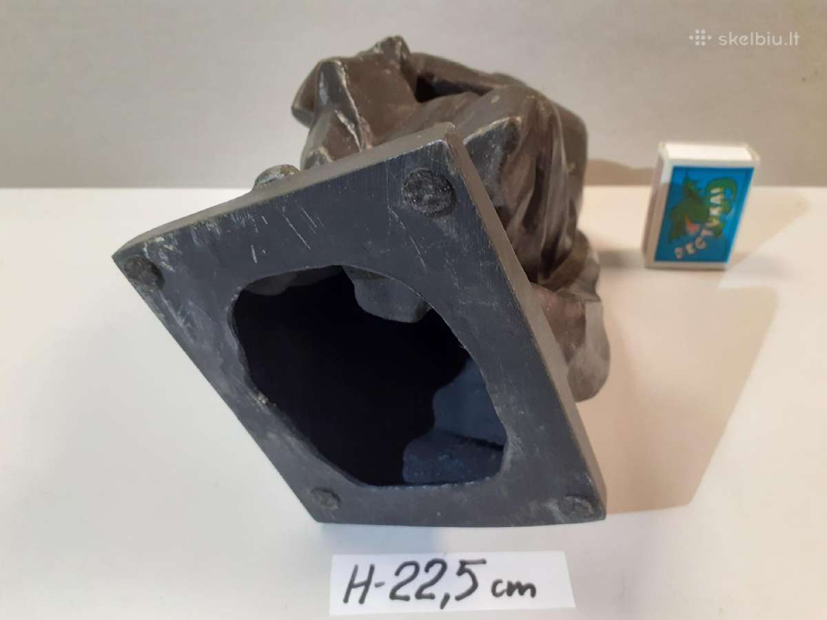 TSRS metalinė Taraso Ševčenkos statulėlė 1963m. - nuotraukos Nr. 12