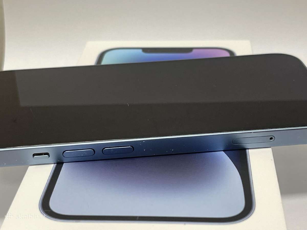 Apple iPhone 14 256gb Blue su įmonės garantija - nuotraukos Nr. 8