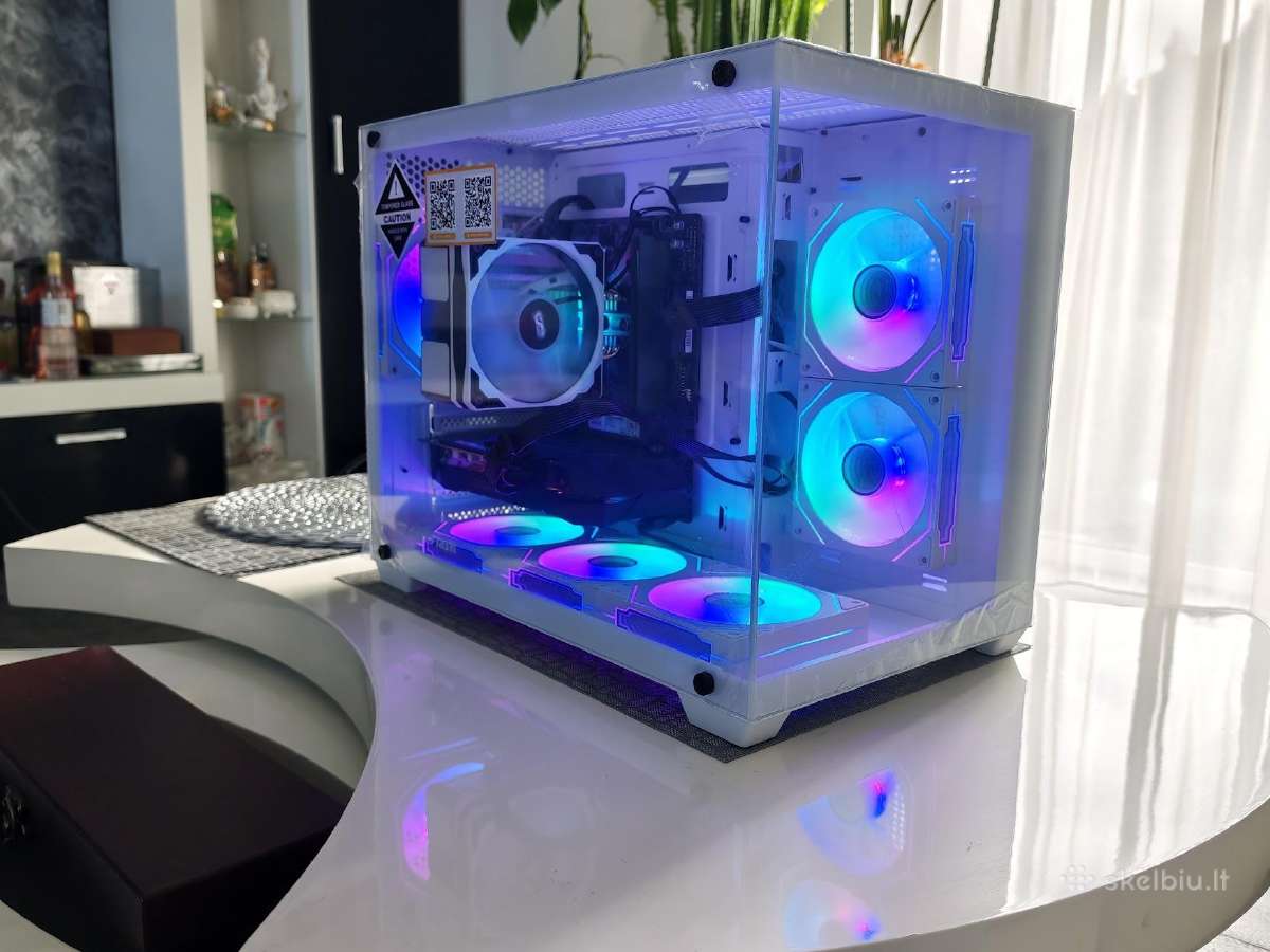 White Gaming žaidimų kompiuteris - nuotraukos Nr. 2
