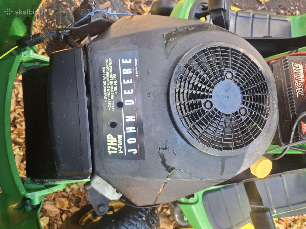 Sodo traktoriukas Johndeere Ltr 180 - nuotraukos Nr. 7