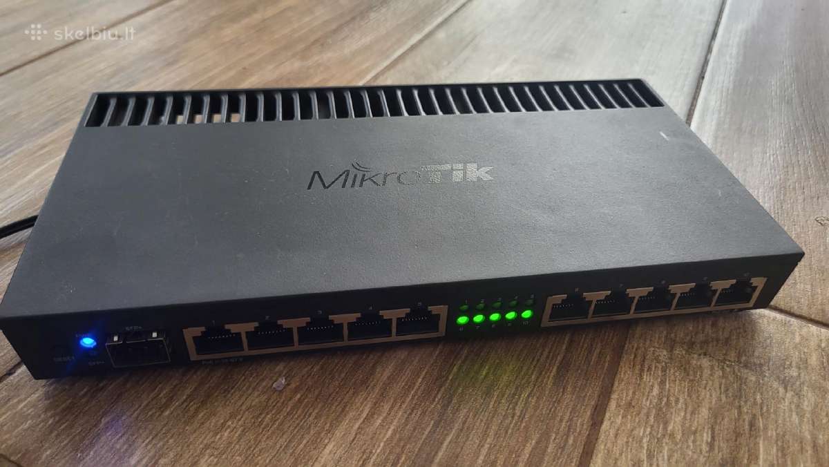 Maršrutizatorius Mikrotik Rb4011igs+rm - nuotraukos Nr. 5