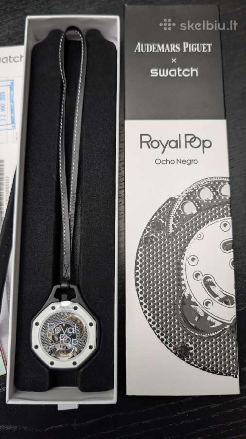 Ap & Swach Royal Pop mechaninis laikrodis - nuotraukos Nr. 2