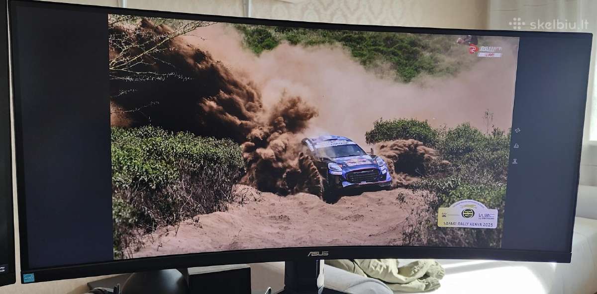 Monitorius Asus Tuf Gaming Vg34vqel1a - nuotraukos Nr. 2