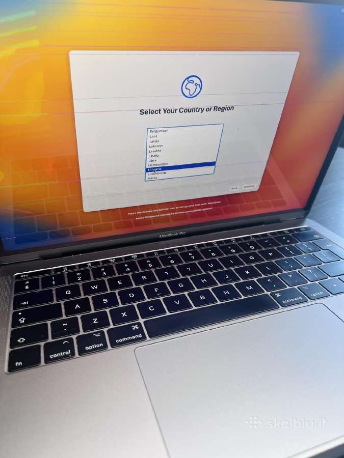 MacBook Pro 13 2017 su defektu - nuotraukos Nr. 7