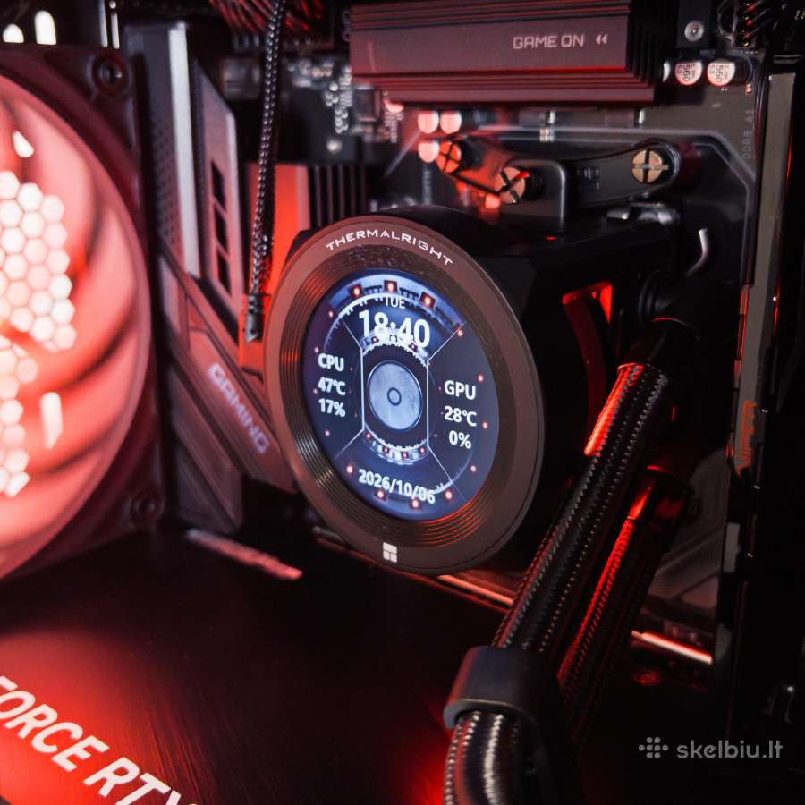 Ryzen 7 9800x3d B850 32gb Ddr5 1tb Rtx 5080 16gb - nuotraukos Nr. 3