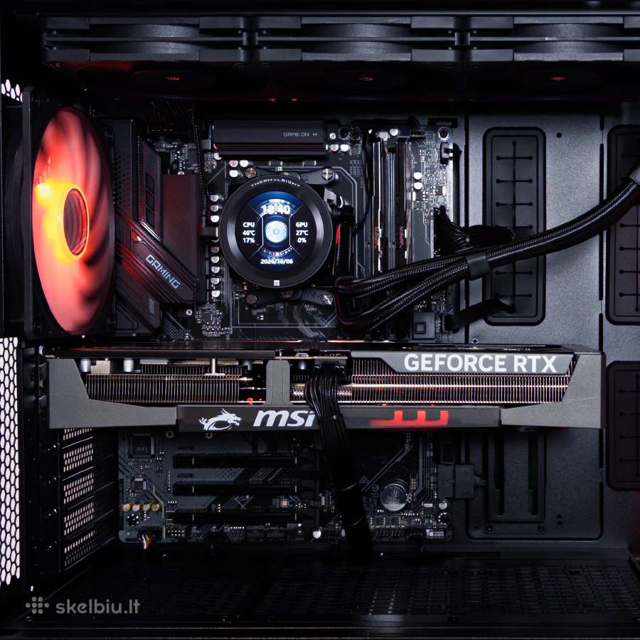 Ryzen 7 9800x3d B850 32gb Ddr5 1tb Rtx 5080 16gb - nuotraukos Nr. 2