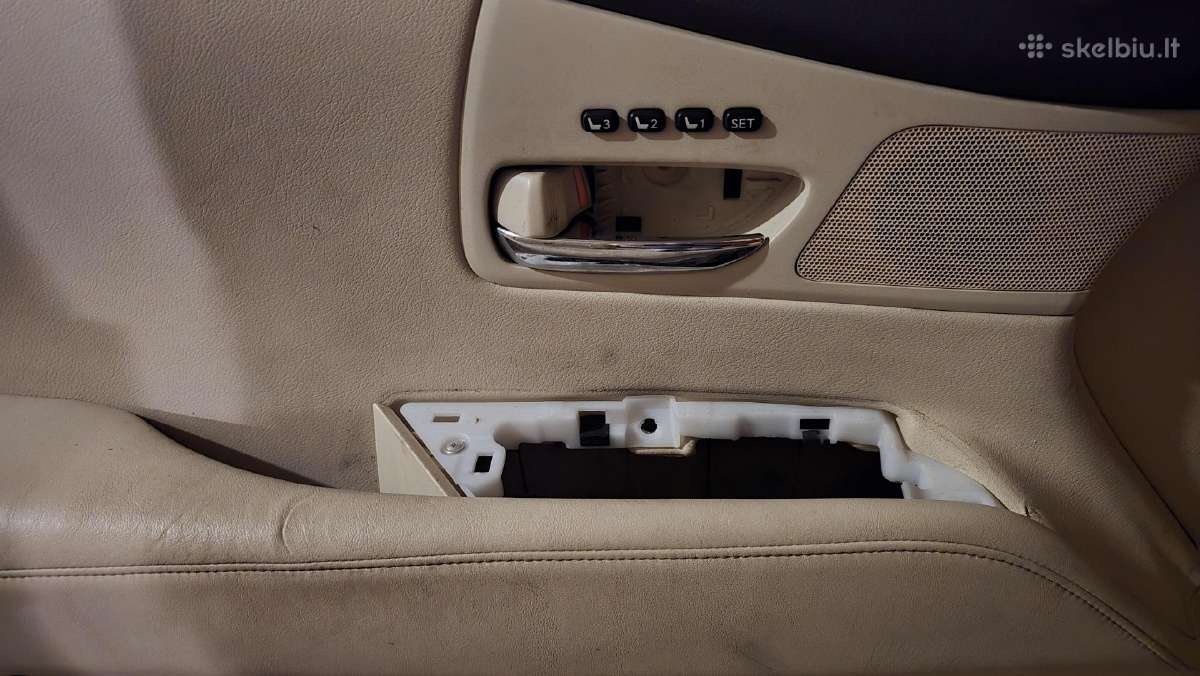 Lexus Rx450h 2011 durų apdailos / abšifkės 4 vnt. - nuotraukos Nr. 5