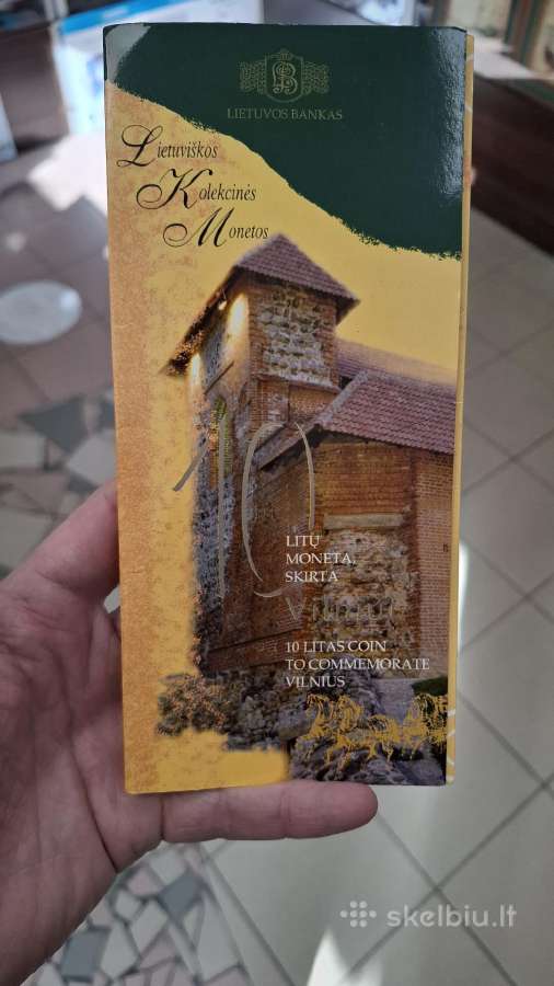 10 litų skirta Vilniui 1998 - nuotraukos Nr. 7