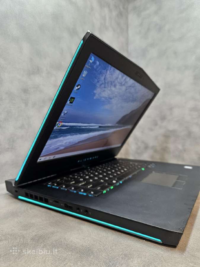 Alienware/gtx 1070 8 GB/16r/500ssd/i7-7700hq/15.6" - nuotraukos Nr. 2