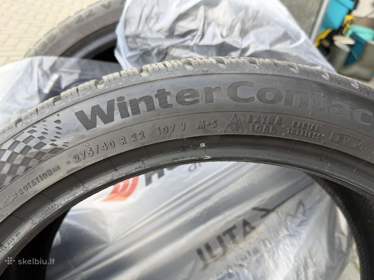 Žieminės padangos Continental Wintercontact 8a - nuotraukos Nr. 2