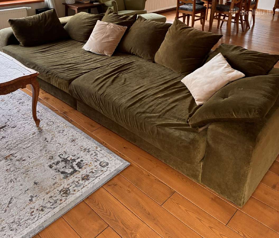 Parduodama didelė, erdvi sofa - nuotraukos Nr. 2