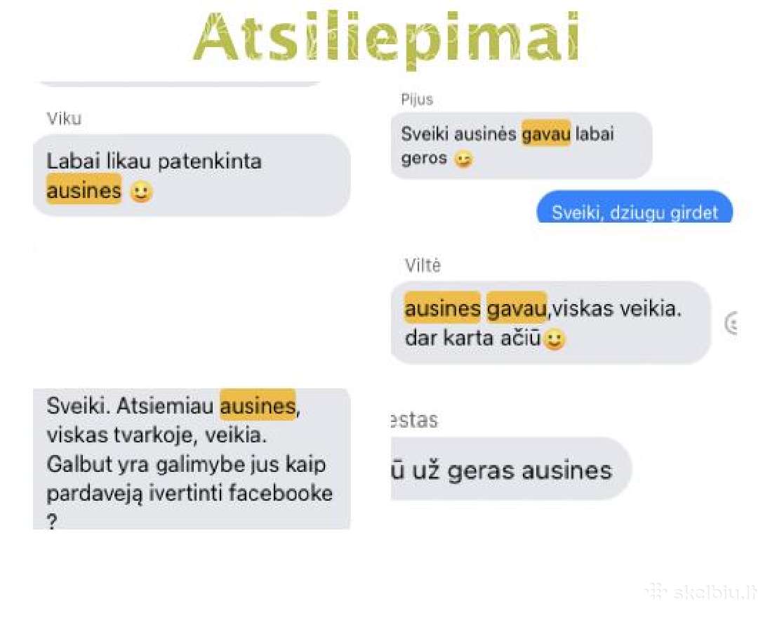 Ausinės Pro3 (2026) garantija, atsiliepimai - nuotraukos Nr. 9