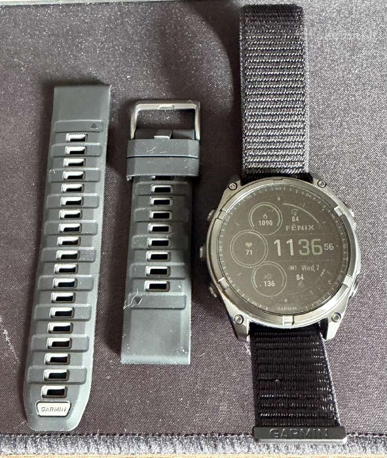 Garmin Fenix 8 47 mm Solar - nuotraukos Nr. 2