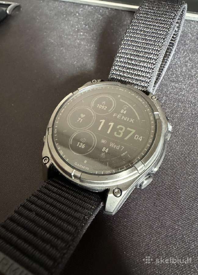 Garmin Fenix 8 47 mm Solar - nuotraukos Nr. 3