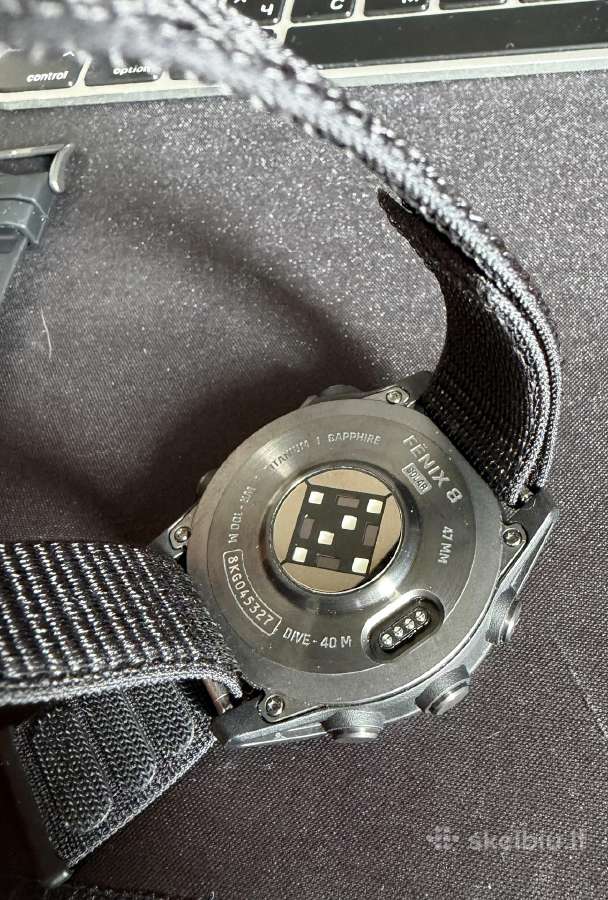Garmin Fenix 8 47 mm Solar - nuotraukos Nr. 4