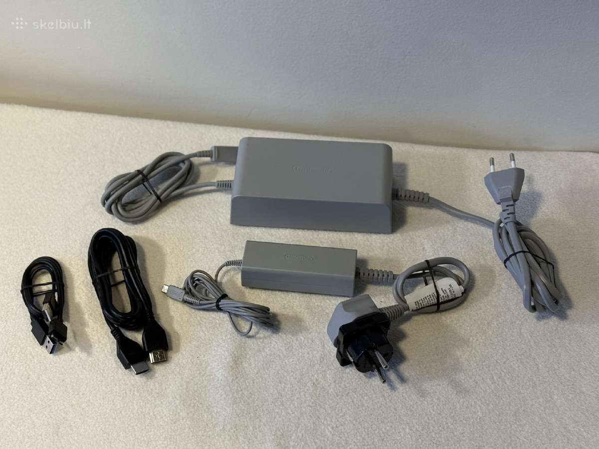 Modded! Nintendo Black Wii U 500gb HDD + 64gb msd - nuotraukos Nr. 3