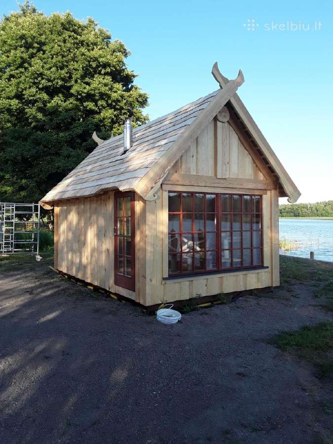 Karkasiniai-skydiniai namai pirtys kiti statiniai - nuotraukos Nr. 9